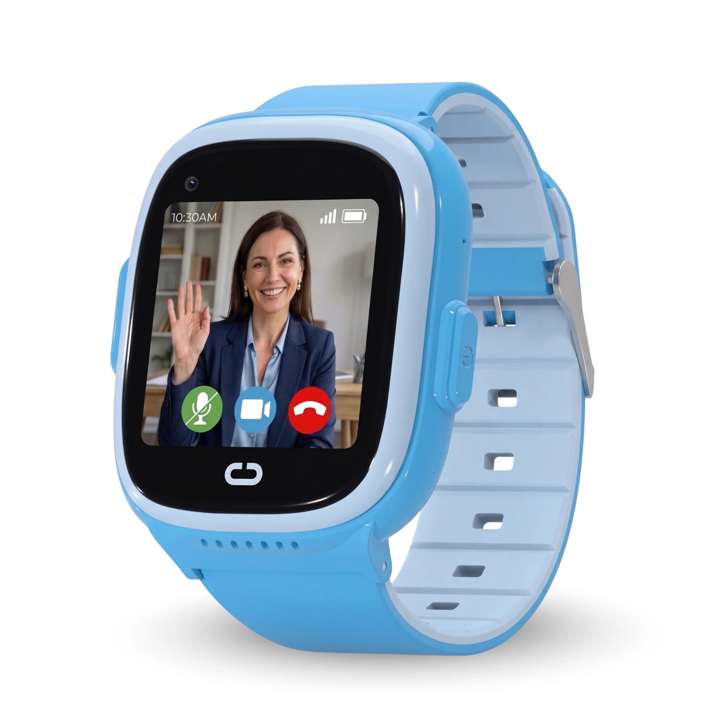 EmojiKidz kids smartwatch with video calling and parent-approved contacts