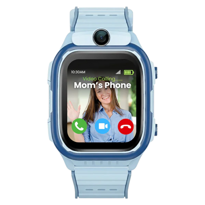 EmojiKidz Model R kids GPS smartwatch with video calling, parental controls, SOS alerts, GPS tracking, and safe calling for children