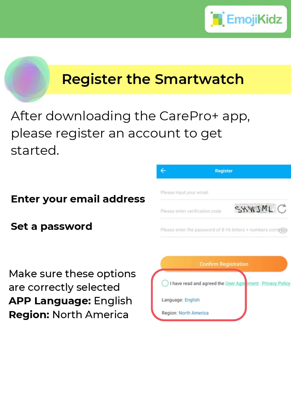 Model M app account registration guide