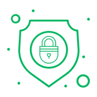 Safety controls icon for kids smartwatch representing parental control and child protection features
