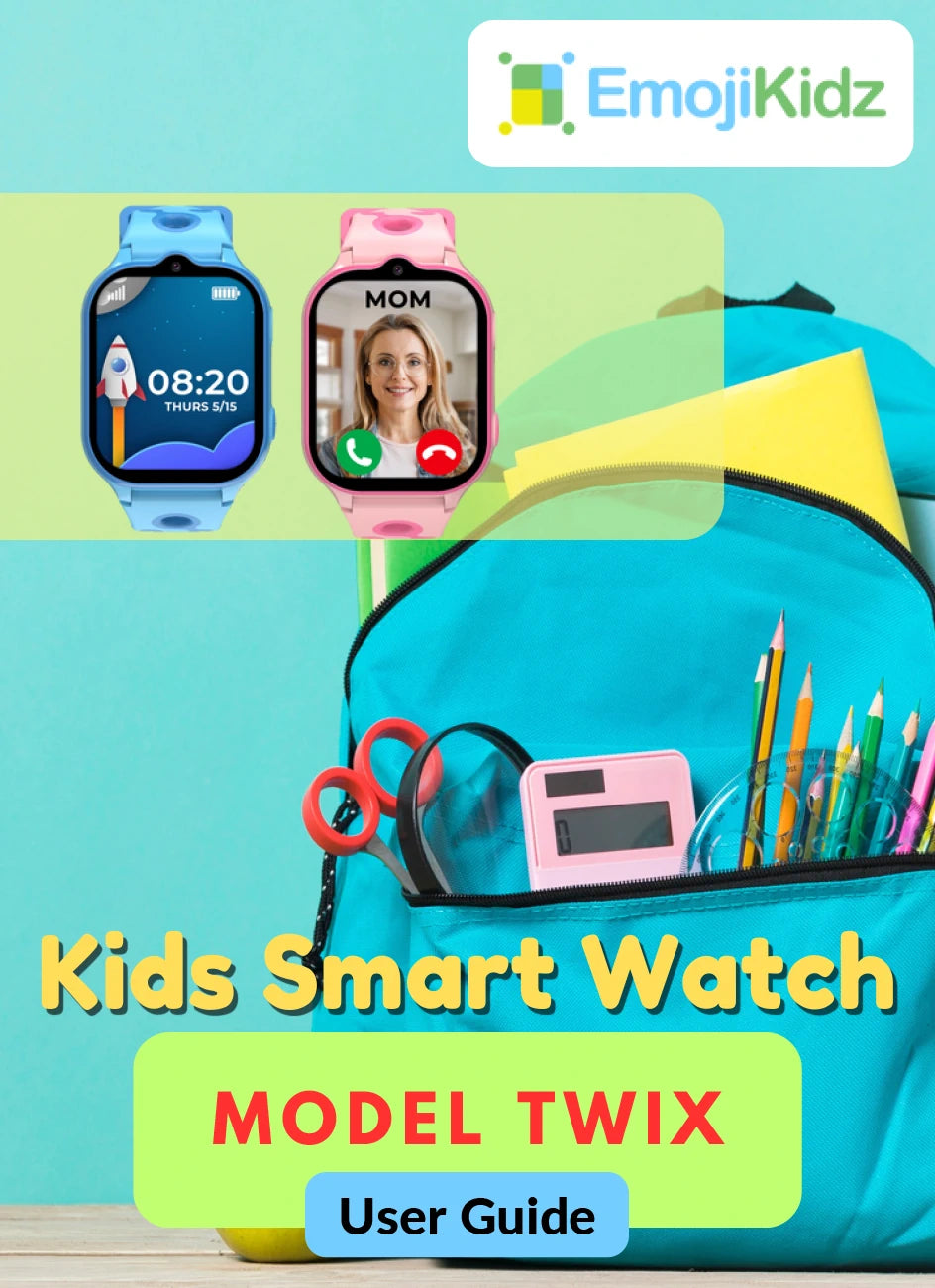 Model T kids smartwatch user guide cover